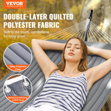 Tents: VEVOR Double Quilted Fabric Hammock Two Person Hammock with Stand 480lb Capacity