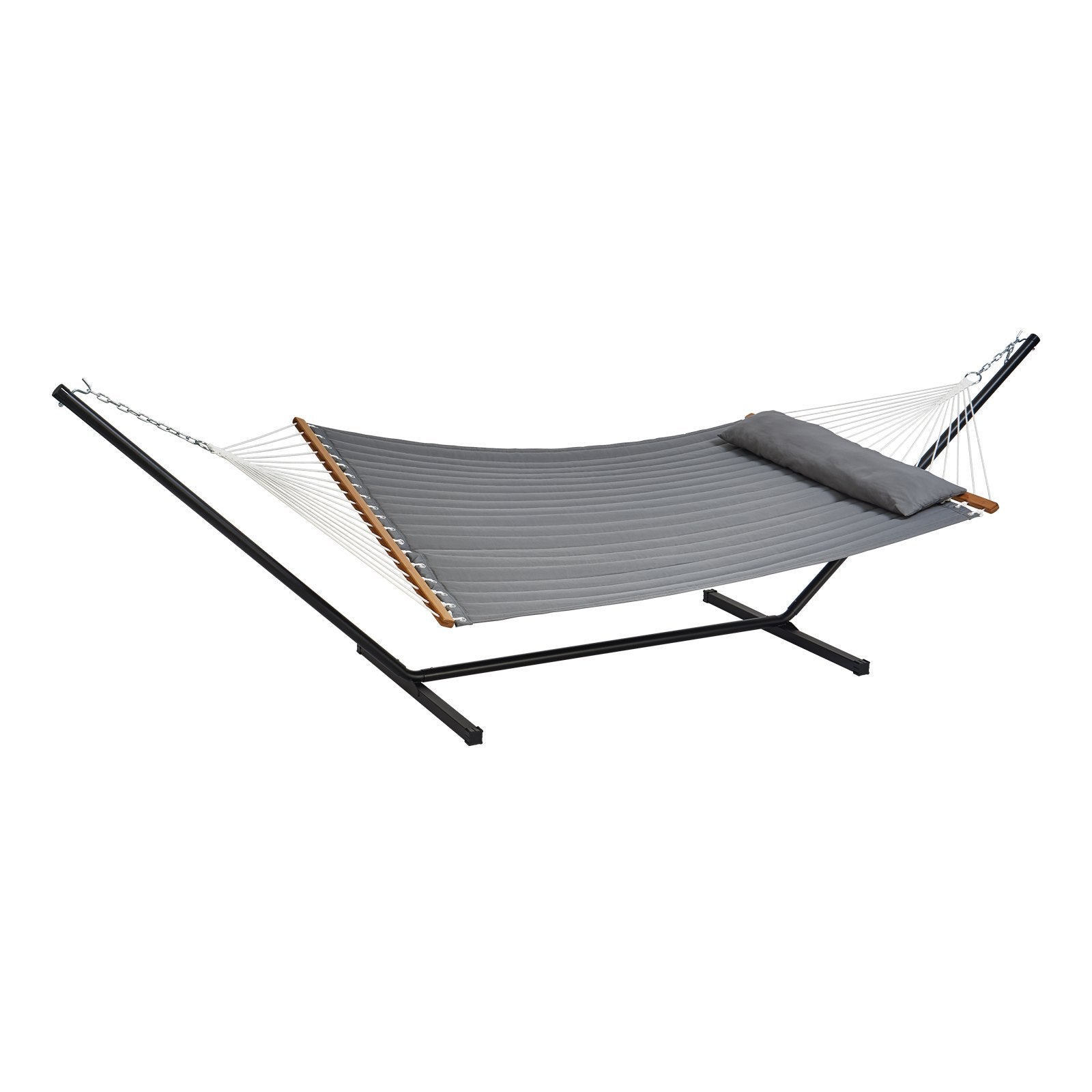 Tents: VEVOR Double Quilted Fabric Hammock Two Person Hammock with Stand 480lb Capacity
