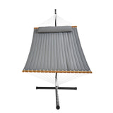 Tents: VEVOR Double Quilted Fabric Hammock Two Person Hammock with Stand 480lb Capacity