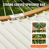 Tents: VEVOR Two Person Hammock with Stand Included, Double Hammock with Curved Spreader Bar and Detachable Pillow and Portable Carrying Bag, Perfect for Outdoor Freestanding Hammock, 480lb Capacity