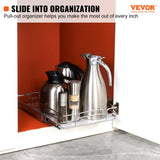Kitchen & Bathroom DIY: VEVOR Pull Out Cabinet Under Sink Organizer 11 x 21 Inch Wire Drawer Basket