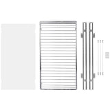 Kitchen & Bathroom DIY: VEVOR Pull Out Cabinet Under Sink Organizer 11 x 21 Inch Wire Drawer Basket