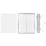 Makeup Organisation & Storage: VEVOR 34x53 cm Pull Out Cabinet Organizer, Heavy Duty Slide Out Pantry Shelves, Chrome-Plated Steel Roll Out Drawers, Sliding Drawer Storage for Home, Inside Kitchen Cabinet, Bathroom, Under Sink