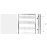 Desk Accessories: VEVOR 18.5"Wx21"Dx3.5"H Pull Out Cabinet Organizer, Heavy Duty Slide Out Pantry Shelves, Steel Roll Out Drawers, Sliding Drawer Storage for Home Under Sink, 20"Wx22"Dx7"H Install Size for Cabinet
