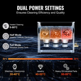 Jewellery Cleaners: VEVOR 6L Ultra Sonic Cleaner, 180W Digital Ultrasonic Cleaning Machine with Gentle Mode & Upgraded Degassing, 40kHz Industrial Ultrasound Cleaner with Heater & Timer for Retainer, Jewelry, Tools