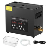 Jewellery Cleaners: VEVOR 6L Ultra Sonic Cleaner, 180W Digital Ultrasonic Cleaning Machine with Gentle Mode & Upgraded Degassing, 40kHz Industrial Ultrasound Cleaner with Heater & Timer for Retainer, Jewelry, Tools