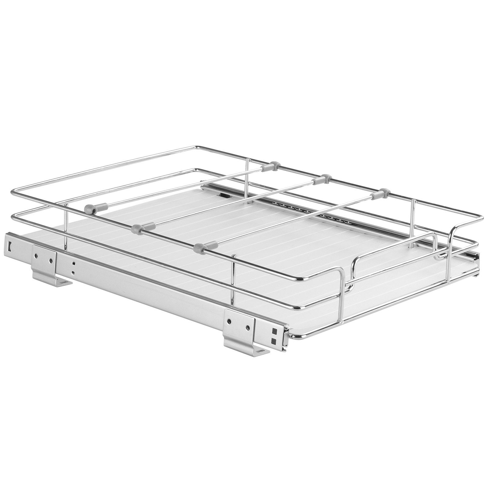 Kitchen & Bathroom DIY: VEVOR Pull Out Cabinet Under Sink Organizer 11.5 x 16.5 Inch Wire Drawer Basket
