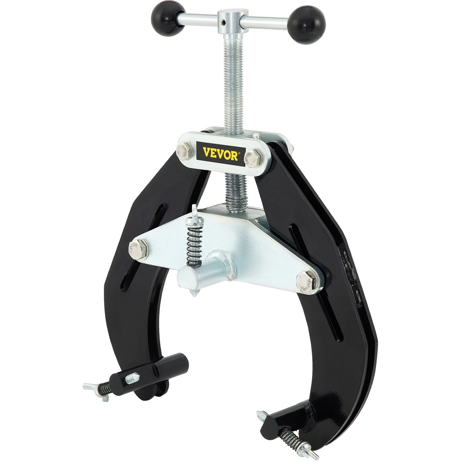 Camping Appliances: VEVOR Pipe Clamp, 2 to 6 in, High Strength Ultra Clamp with Quick Acting Screws, Steel Pipe Alignment Tool with Lightweight Design, Black