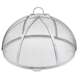 Fire Pits: VEVOR Firepit Spark Screen Lid, 36" Diameter, Outdoor Firepit Ring Cover Round Accessories, Fire Pit Metal Cover, Easy-Opening Stainless Steel Fire Ring Covers for Outdoor Patio Fire Pits Backyard