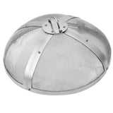 Fire Pits: VEVOR Fire Pit Spark Screen Round 27", Reinforced Heavy Duty Steel Metal Cover, Outdoor Firepit Lid, Easy-Opening Top Screen Covers Round with Ring Handle for Outdoor Patio Fire Pits Backyard
