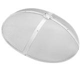 Fire Pits: VEVOR Fire Pit Spark Screen Round 36", Reinforced Heavy Duty Steel Metal Cover, Outdoor Firepit Lid, Easy-Opening Top Screen Covers Round with Ring Handle for Outdoor Patio Fire Pits Backyard