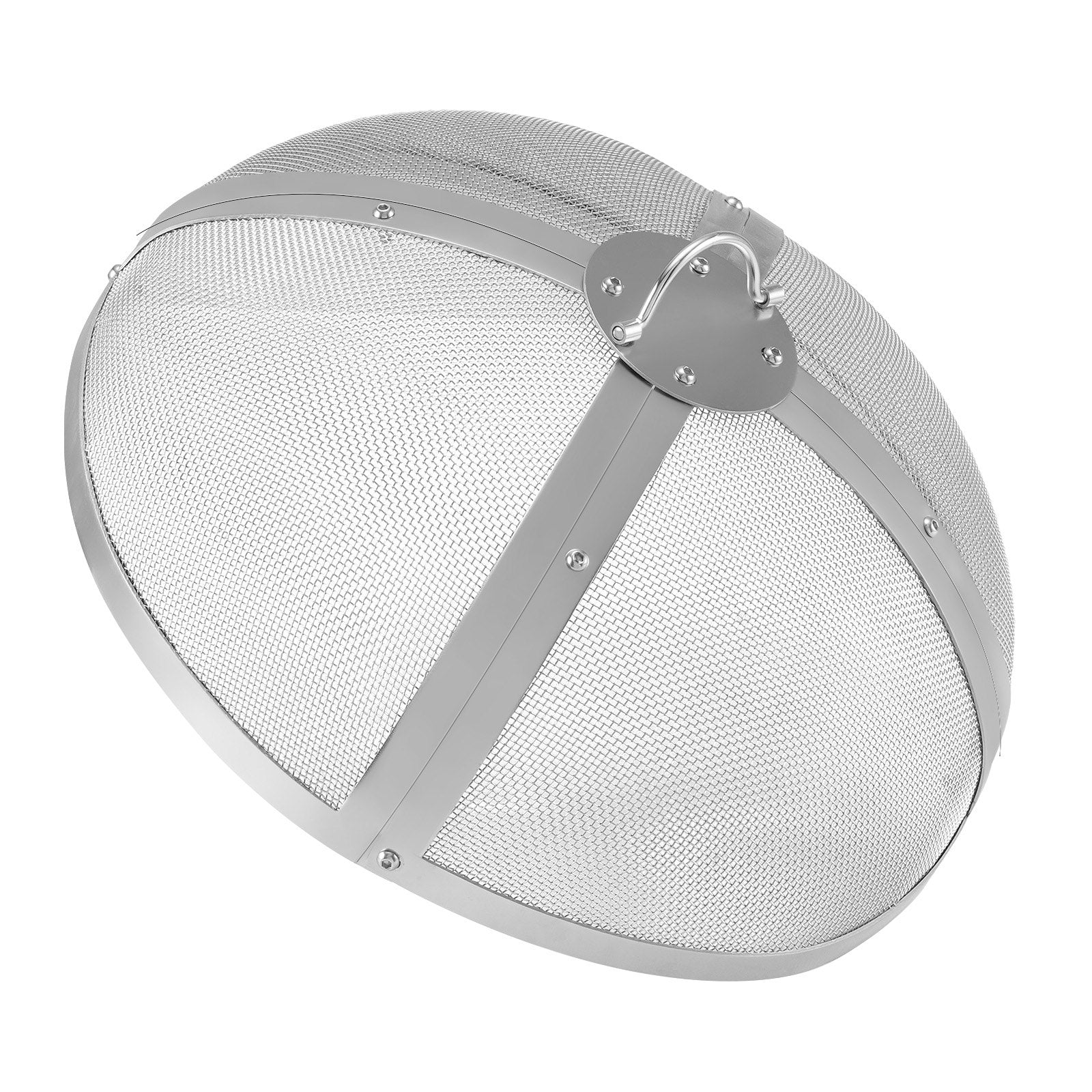 Fire Pits: VEVOR Fire Pit Spark Screen Round 20", Reinforced Heavy Duty Steel Metal Cover, Outdoor Firepit Lid, Easy-Opening Top Screen Covers Round with Ring Handle for Outdoor Patio Fire Pits Backyard