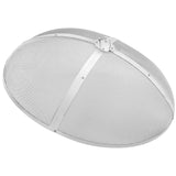 Fire Pits: VEVOR Fire Pit Spark Screen Round 40", Reinforced Heavy Duty Steel Metal Cover, Outdoor Firepit Lid, Easy-Opening Top Screen Covers Round with Ring Handle for Outdoor Patio Fire Pits Backyard