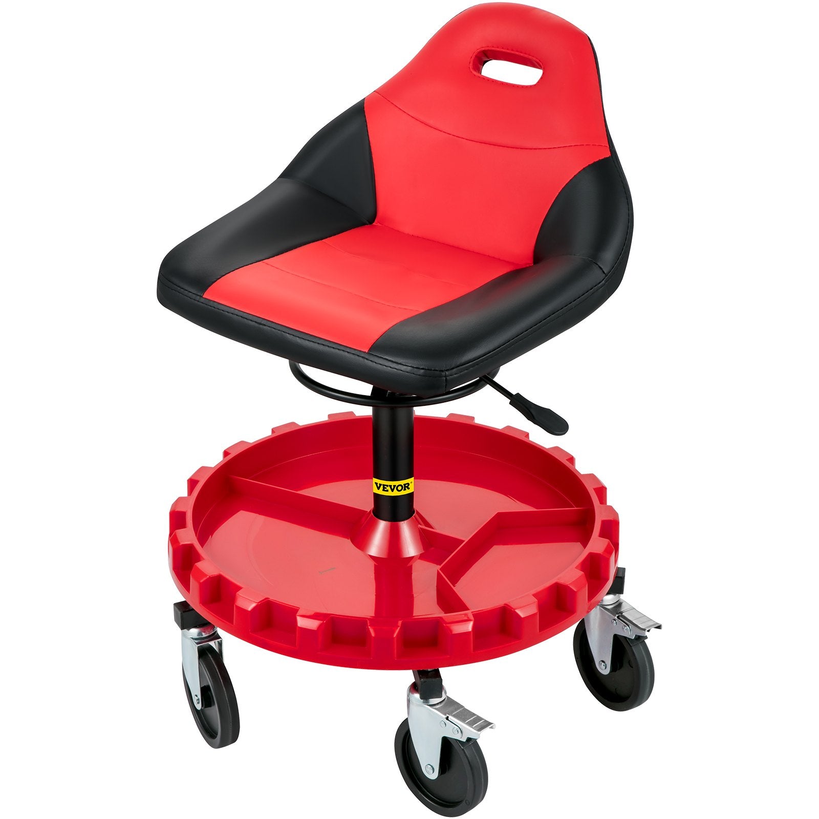 Gymnastics: VEVOR Rolling Garage Stool 300LBS Adjustable Mechanic Work Shop Seat w/Casters