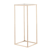 Wedding Favours: VEVOR Wedding Flower Stand, 10PCS 60cm Column Flower Stand, Floral Stands with Acrylic Laminate, Gold Rectangular Floral Display Rack for Wedding, Party, Birthday, Home,  Gold Centerpiece Stands