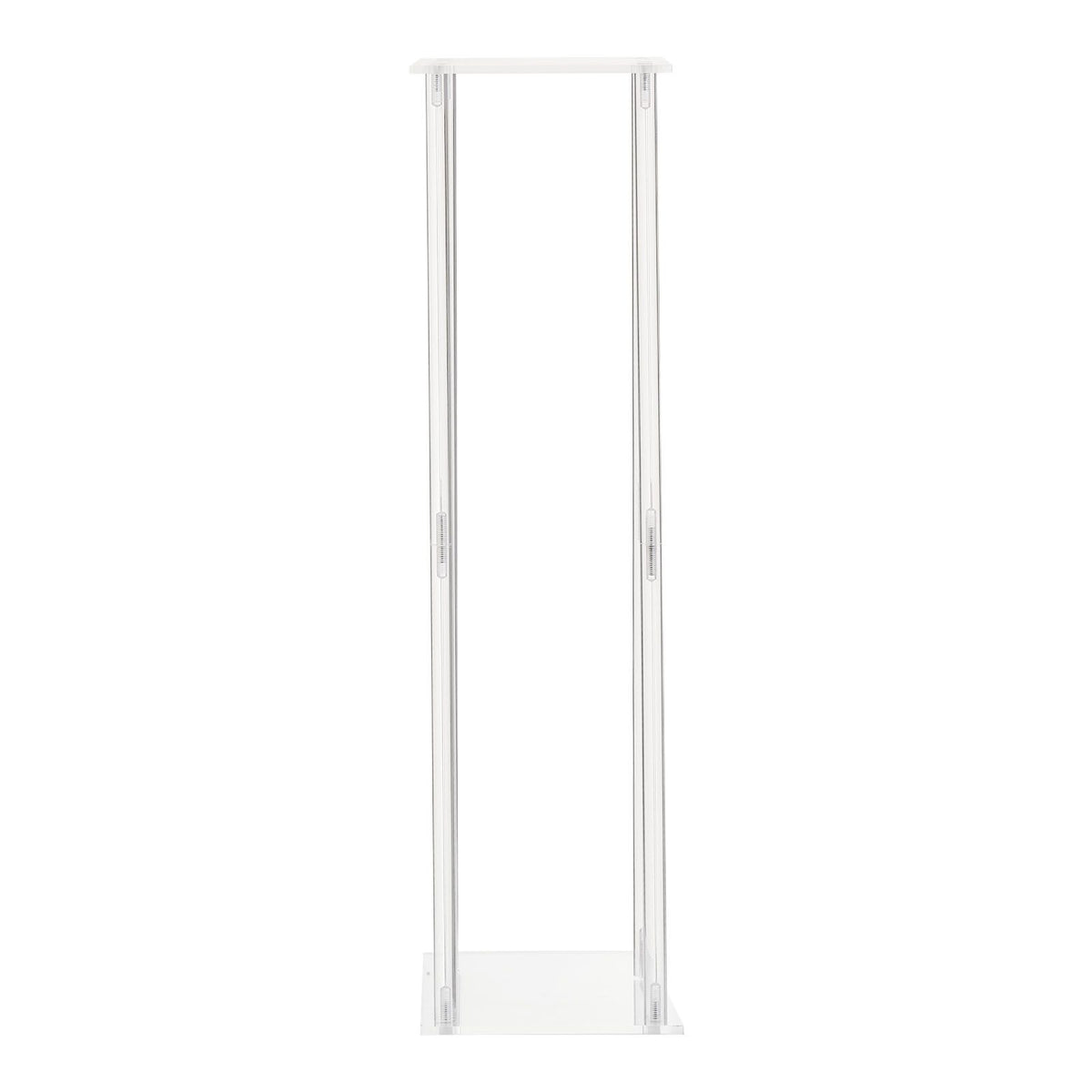 Wedding Flower Stand, 10PCS 80cm Column Flower Stand, Floral Stands with Acrylic Laminate, Cylindrical Cubic Floral Display Rack for Wedding, Party, Birthday, Home, Centerpiece Stands