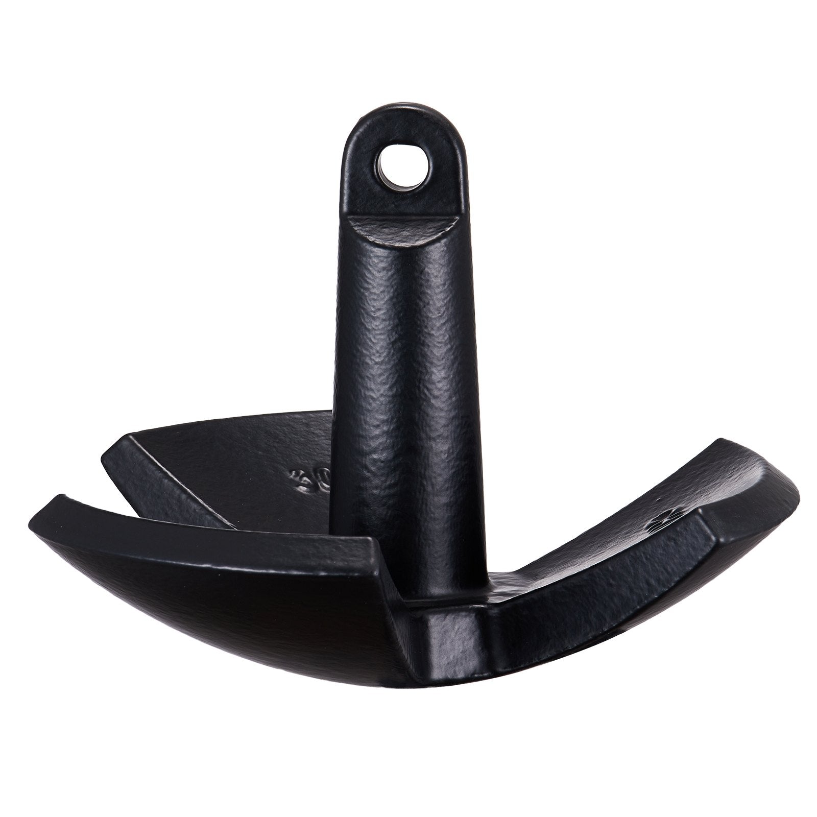 Artificial Hanging Plants: VEVOR River Anchor 30LB Boat Anchor Cast Iron Black Vinyl-Coated Mushroom Anchor