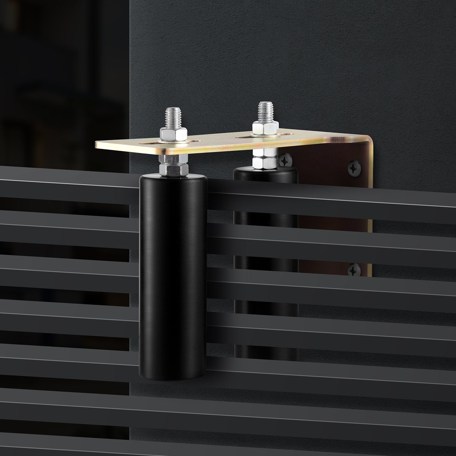 Fence & Gate Accessories: VEVOR Sliding Gate Kit 6” Rolling Hardware with L-Bracket Adjustable for Door