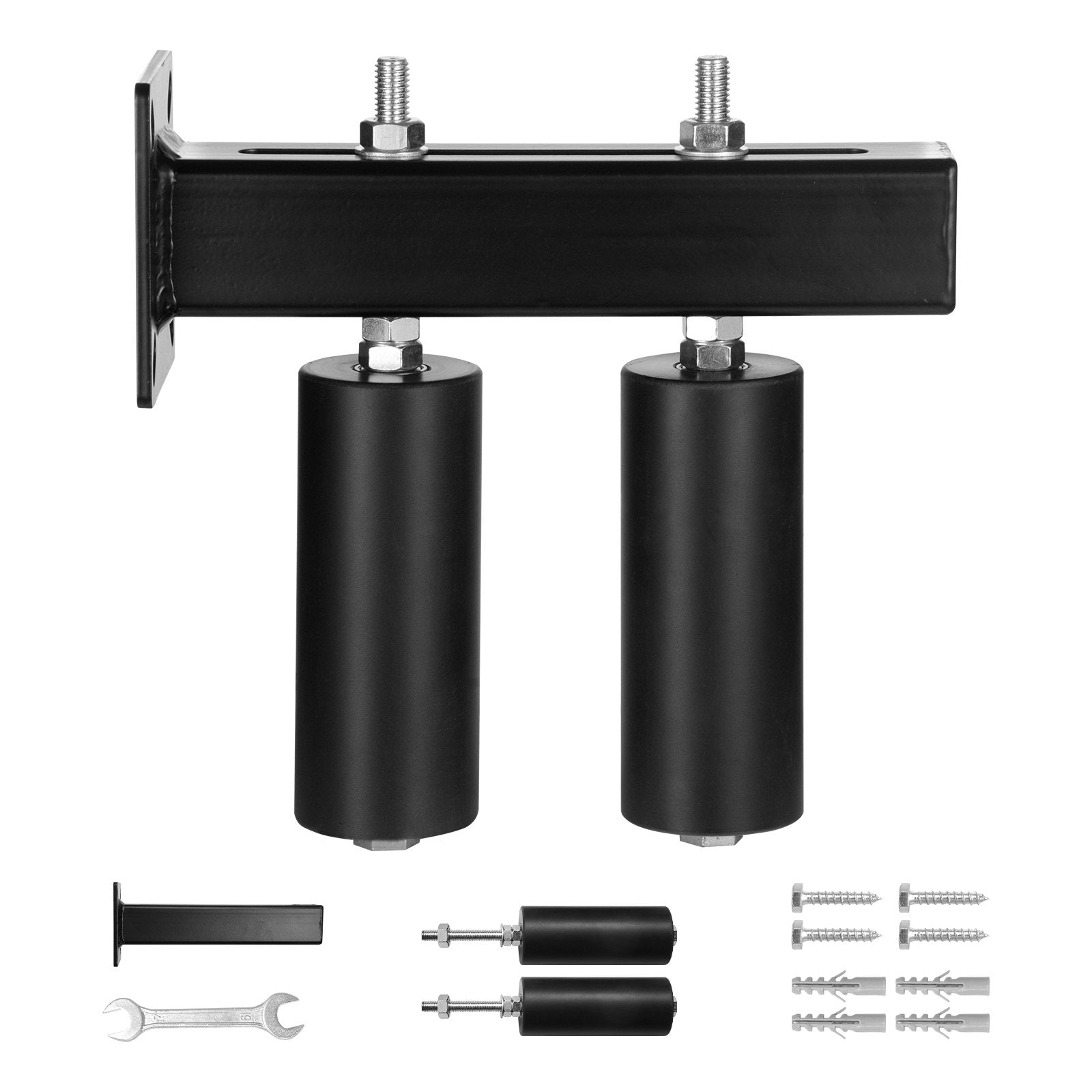 Fence & Gate Accessories: VEVOR Sliding Gate Kit 6” Rolling Hardware with T-Bracket Adjustable for Door