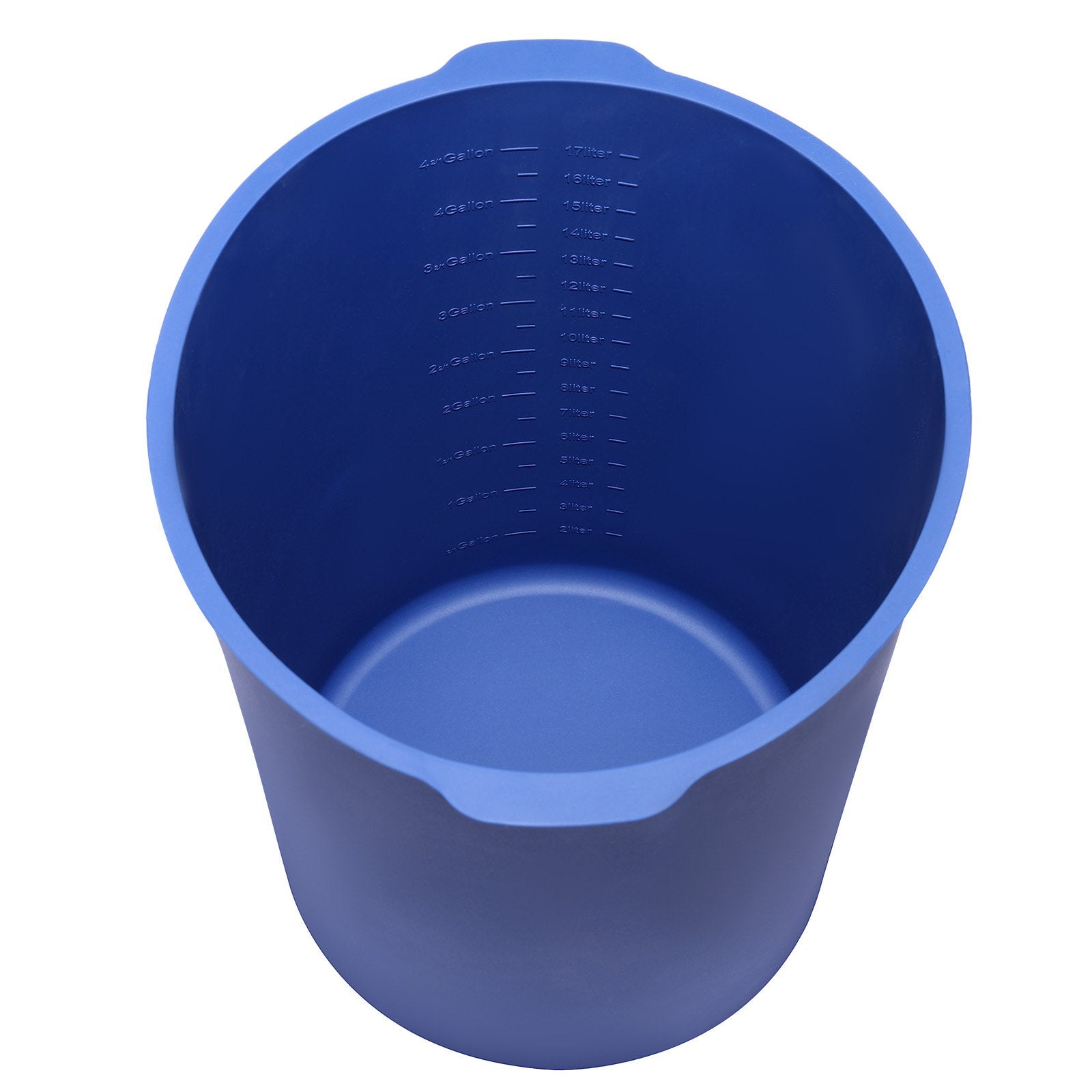 Masonry Tools: VEVOR 18.9L Bucket Liner for Concrete Mix, Reusable Silicone Mortar Bucket Liner for Thinset Paint Concrete Epoxy Mixing, Heavy-duty Grout Mixer Insert Tool with Graduated Measurements, Blue