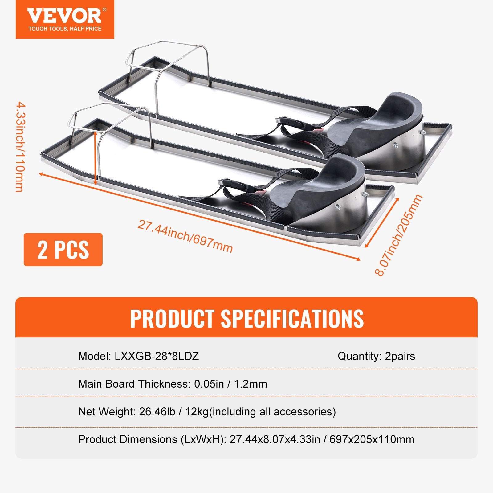 Gymnastics: VEVOR Concrete Knee Boards Knee Sliders 28" x 8" 2 Pair w/ Knee Pad for Concrete