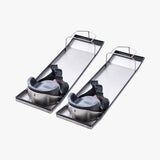 Gymnastics: VEVOR Concrete Knee Boards Knee Sliders 28" x 8" 2 Pair w/ Knee Pad for Concrete