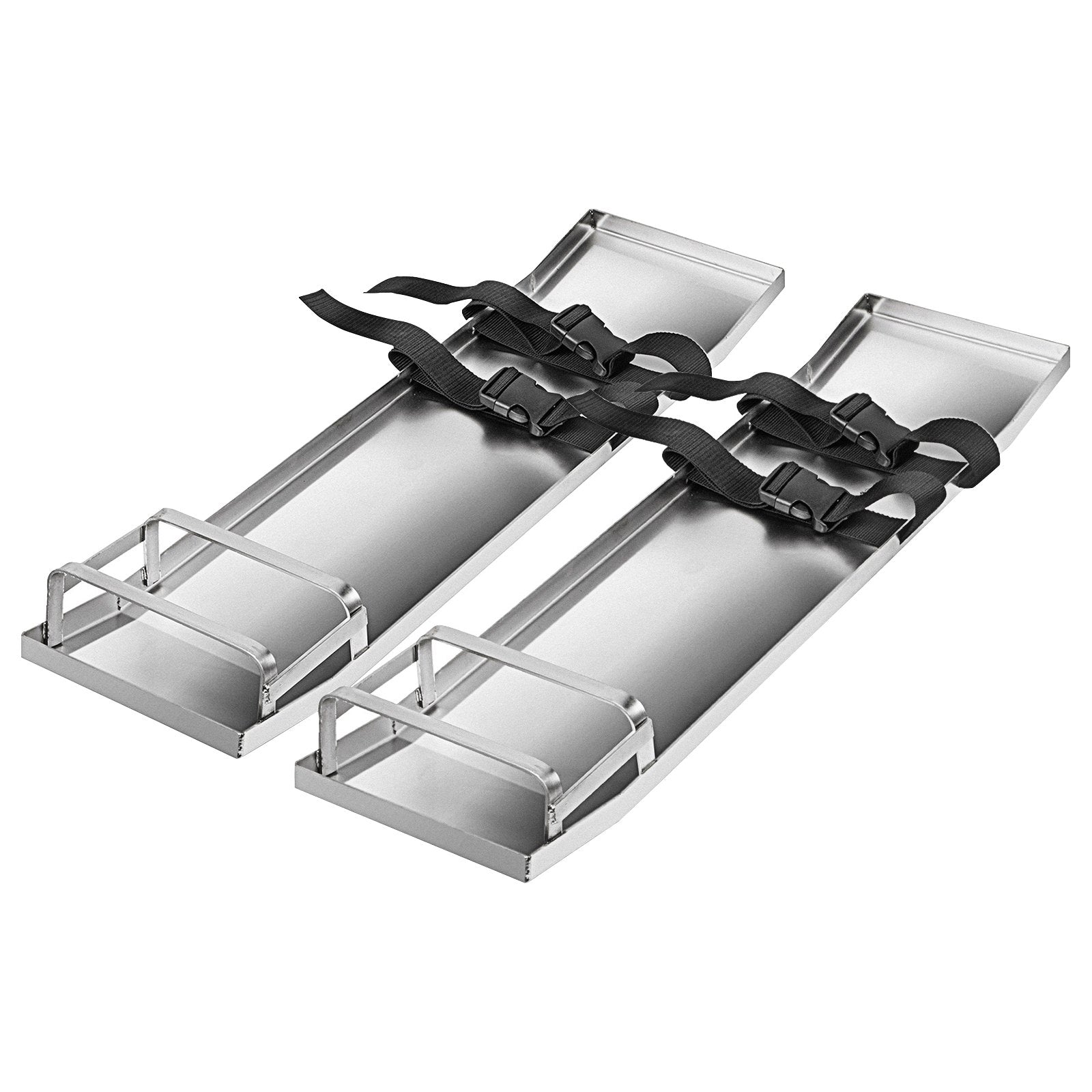 Gymnastics: VEVOR Concrete Knee Boards 70cm x 20cm Slider Knee Boards, Kneeler Board Stainless Steel Kneeboards, Concrete Sliders Pair Moving Sliders, with Concrete Board Straps for Cement and Concrete Finishi
