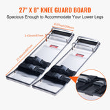 Traffic Control & Parking Tools: VEVOR Concrete Knee Boards Stainless Steel, 28'' x 8'' Concrete Sliders, Knee Boards For Concrete, Concrete Knee Pads Pair Moving Sliders, with Board Straps for Cement and Concrete Finishing