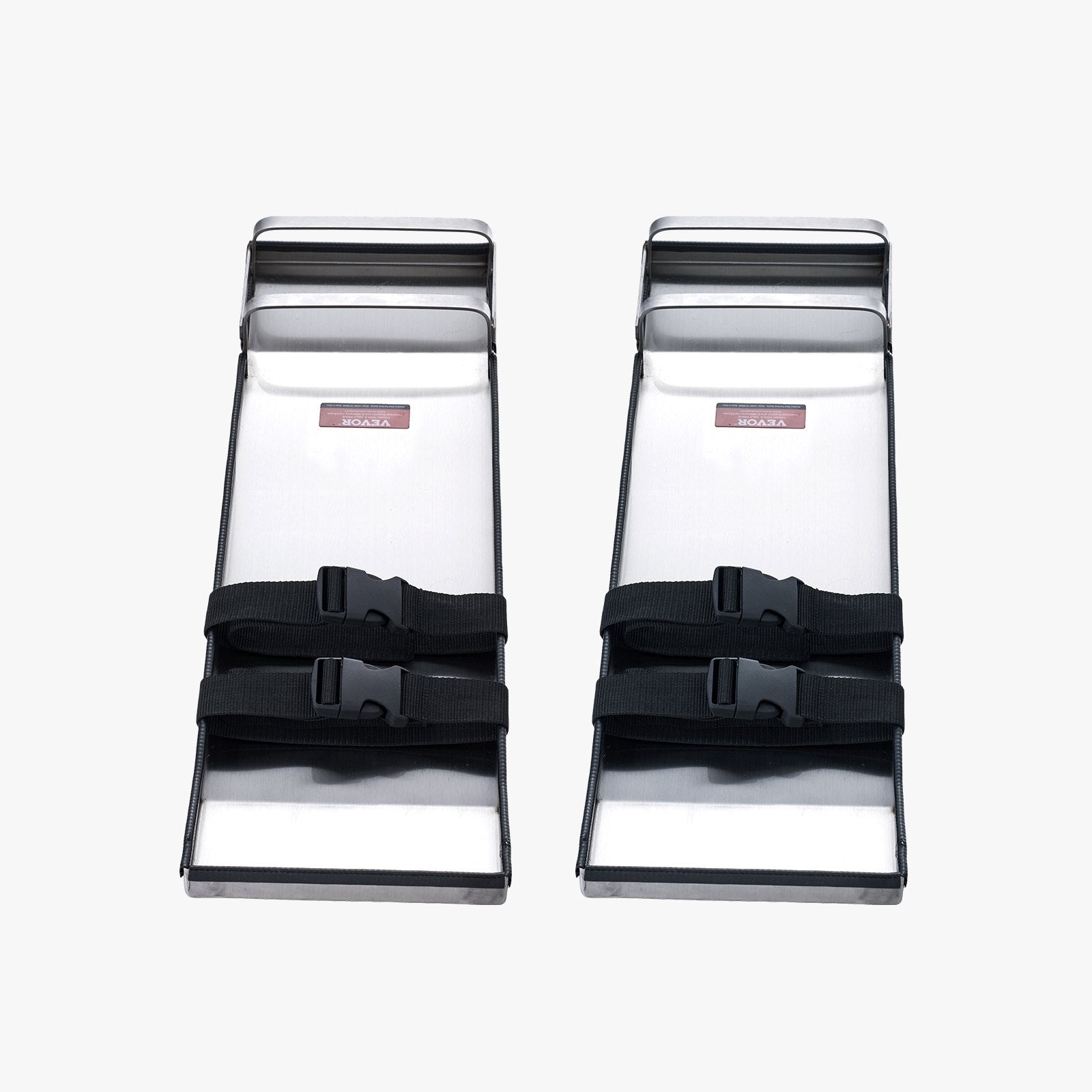 Traffic Control & Parking Tools: VEVOR Concrete Knee Boards Stainless Steel, 28'' x 8'' Concrete Sliders, Knee Boards For Concrete, Concrete Knee Pads Pair Moving Sliders, with Board Straps for Cement and Concrete Finishing
