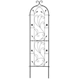 Garden Ornaments: VEVOR Metal Garden Trellis for Climbing Plant Support 60 x 15 in Rustproof