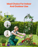 Garden Ornaments: VEVOR Metal Garden Trellis for Climbing Plant Support 60 x 15 in Rustproof