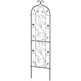 Garden Ornaments: VEVOR Metal Garden Trellis for Climbing Plant Support 60 x 15 in Rustproof
