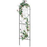 Garden Ornaments: VEVOR Metal Garden Trellis for Climbing Plant Support 60 x 15 in Rustproof