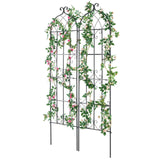 Gardening Tools: VEVOR 2 Packs Metal Garden Trellis for Climbing Plant Support 71x20 in Rustproof