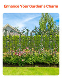 Gardening Tools: VEVOR 4 Packs Metal Garden Trellis for Climbing Plant Support 71x20 in Rustproof
