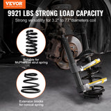 Automotive Repair & Speciality Tools: VEVOR Strut Spring Compressor Set, Macpherson Strut Spring Compressor Kit, Interchangeable Fork Strut Coil Extractor Remover Tool, with Yellow Protective Sleeve and Carrying Case