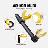 Automotive Repair & Speciality Tools: VEVOR Strut Spring Compressor Set, Macpherson Strut Spring Compressor Kit, Interchangeable Fork Strut Coil Extractor Remover Tool, with Yellow Protective Sleeve and Carrying Case