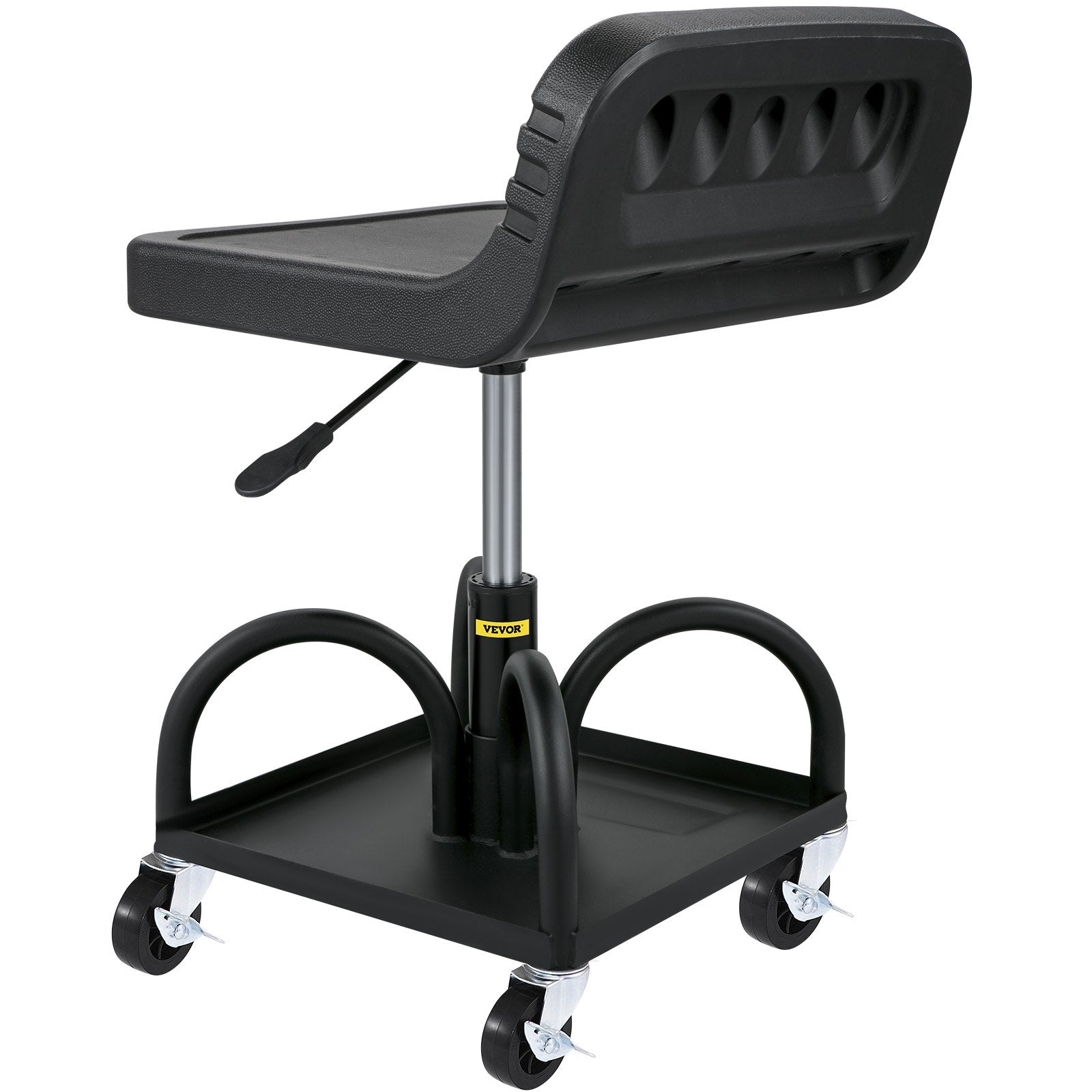 Gymnastics: VEVOR Rolling Garage Stool 300LBS Adjustable Mechanic Work Shop Seat w/Casters