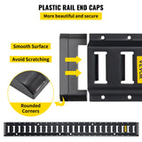 Automotive Repair & Speciality Tools: VEVOR E Track Tie Down Rail Kit 30PCs 1.52m E Track Rails Enclosed Cargo Trailer