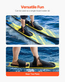 Pool Toys & Inflatables: VEVOR 150 cm Water Skis Combo Adults Water Skis with X-7 Adjustable Bindings