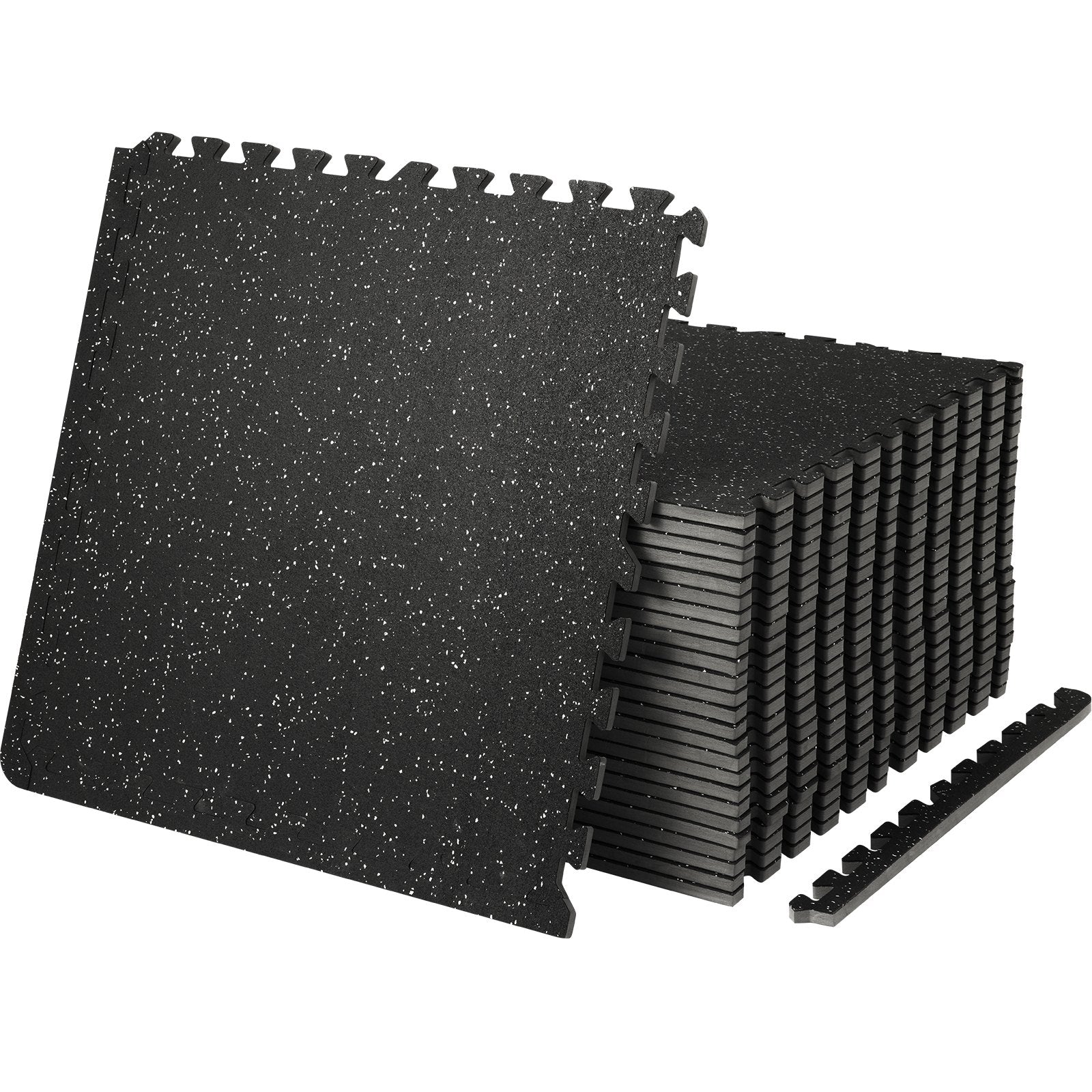 Free Weights: VEVOR EVA Interlocking Foam Floor Mats, 0.56 in Thickened 25 Pcs Puzzle Rubber Tiles, 24 x 24 in Exercise Floor Mat for Workout & Fitness, Heavy Duty Flooring Mats for Home, Gym, Office-100 Sq Ft
