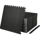 Free Weights: VEVOR EVA Interlocking Foam Floor Mats, 0.56 in Thickened 25 Pcs Puzzle Rubber Tiles, 24 x 24 in Exercise Floor Mat for Workout & Fitness, Heavy Duty Flooring Mats for Home, Gym, Office-100 Sq Ft