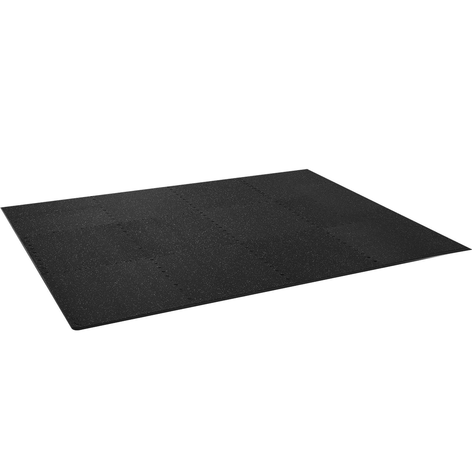 Makeup Organisation & Storage: VEVOR 12 PCS 14 mm Thick Gym Floor Mats, 24" x 24" EVA Foam & Rubber Top Interlocking Workout Floor Mats with 4.5 m² Coverage, Waterproof Exercise Puzzle Flooring for Gym, Home, Garage, Basemen