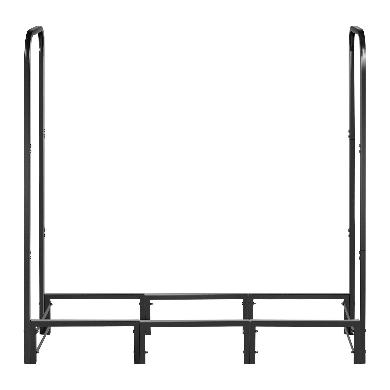 Towel Racks & Holders: VEVOR Firewood Rack with Waterproof Cover, 1.22m Outdoor Firewood Holder, 1/4 Cord Storage Metal Log Holder, 400lb Max Weight Capacity, Full Covered, Powder-Coated Wood Storage Rack for Fireplace Deck