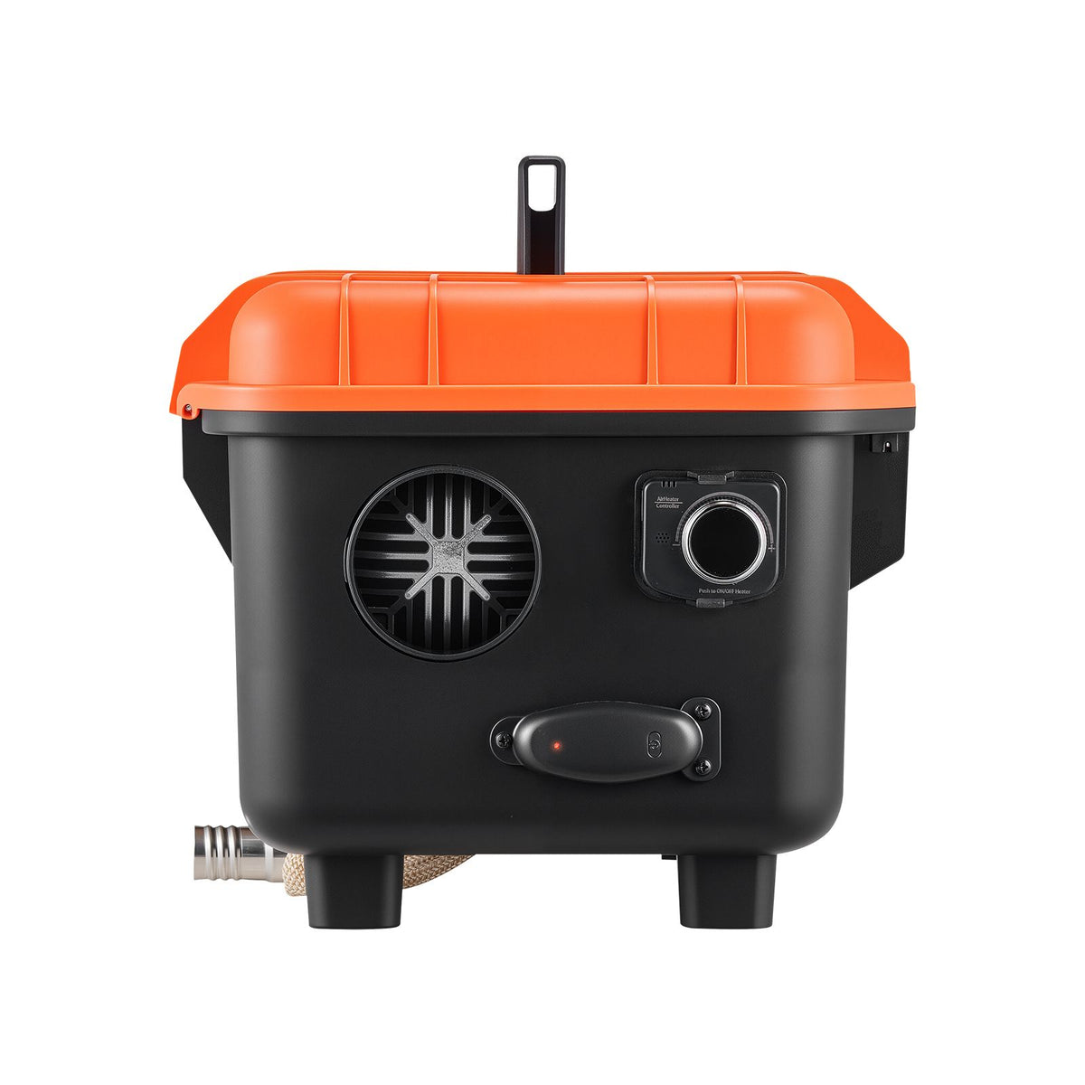Diesel Heater, 8KW, DC 12V/24V, All in One Portable Diesel Air Heater with Remote Control and LCD Screen, Fast Heating Low Noise, 4 L Fuel Tank for Trucks, Vans, RVs, Campers, and Garages