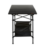 Outdoor Sofas & Lounge Sets: VEVOR Folding Camping Table, Outdoor Portable Side Tables, Lightweight Fold Up Table, Aluminum & Steel Ultra Compact Work Table with Large Storage and Carry Bag, For Beach, Picnic, Travel, 24x16 inch