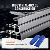 Chainsaws: VEVOR Portable Chainsaw Mill 14"-36" Guide Bar 0.2"-11.81" Cutting Thickness