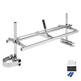 Chainsaws: VEVOR Chainsaw Mill, Portable Sawmill 14"-48" Guide Bar, Galvanized Steel Chainsaw Planking Mill with 0.2"-11.81" Cutting Thickness, Wood Lumber Cross Cutting Saw Mill for Builders and Woodworkers
