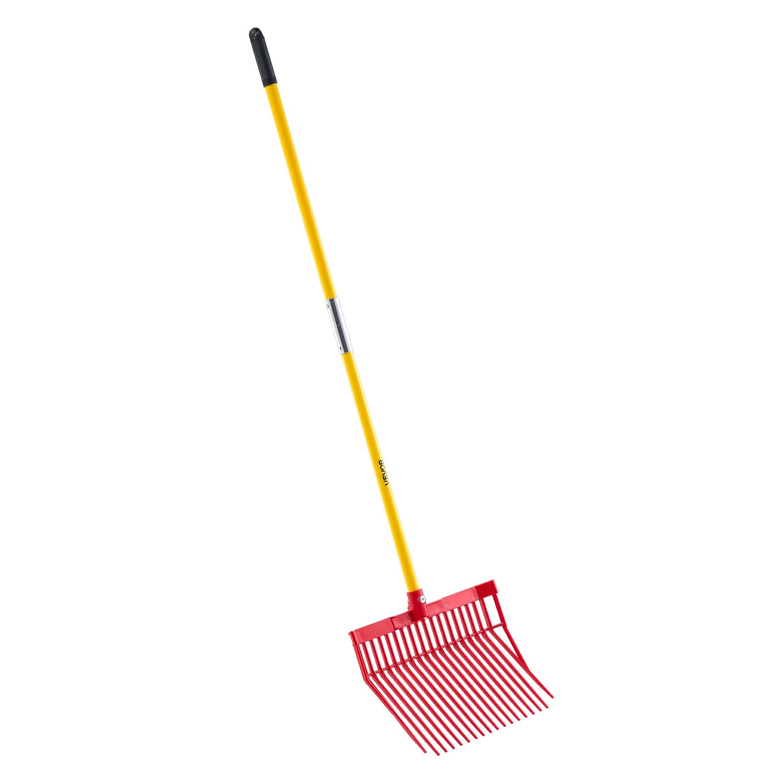 Gardening Accessories: VEVOR Horse Manure Fork Garden Tool 18 Tine Plastic Pitchfork Muck Rake for Hay