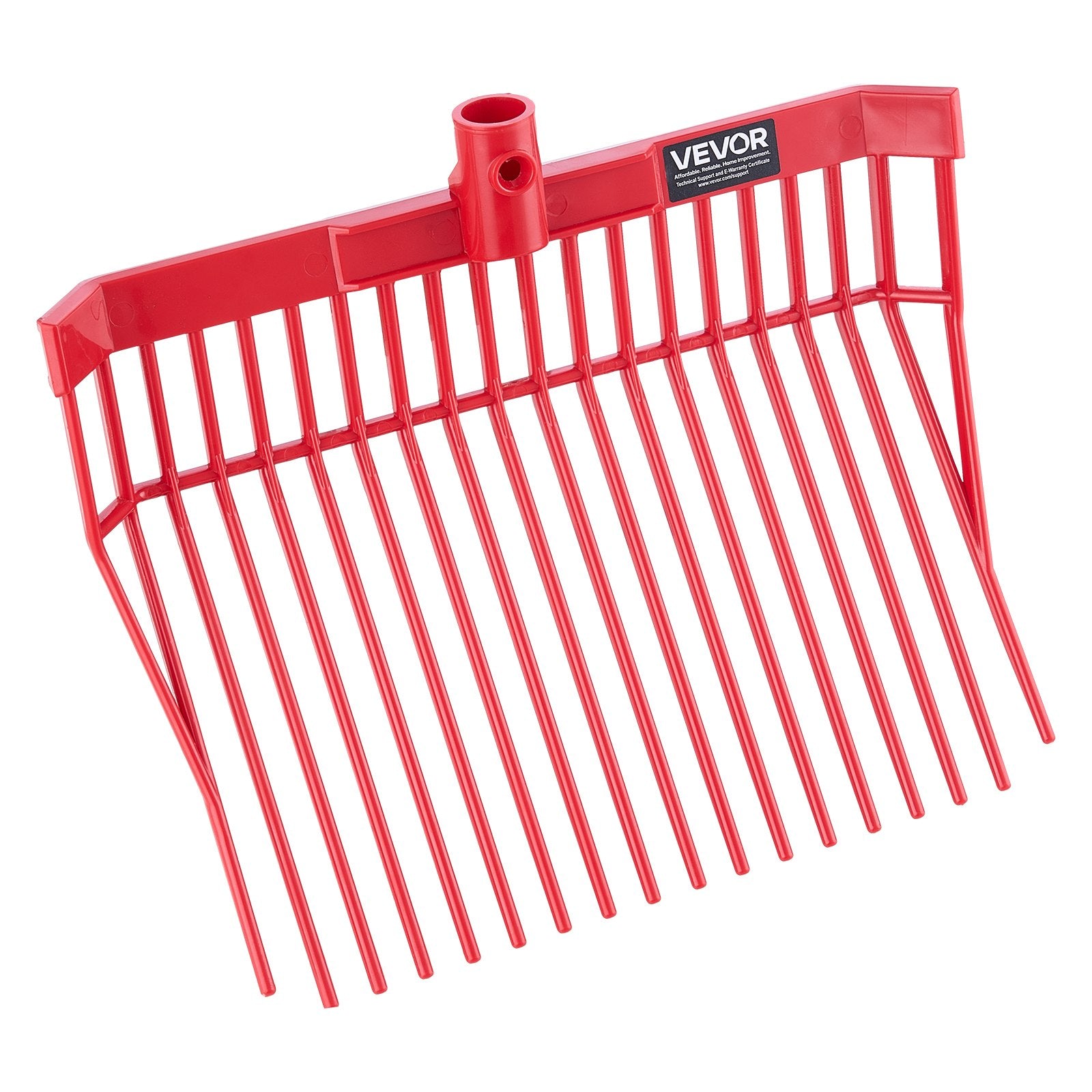 Hand Tools: VEVOR 6Pcs Manure Fork Replacement Head 18 Tine Horse Stable Mulch Fork Heads